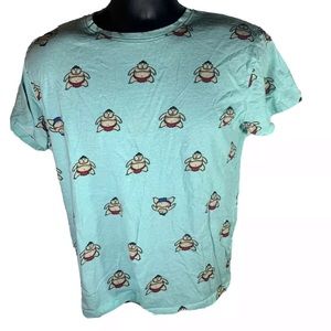 Light Blue Knicker Bocker Sumo T Shirt Large
